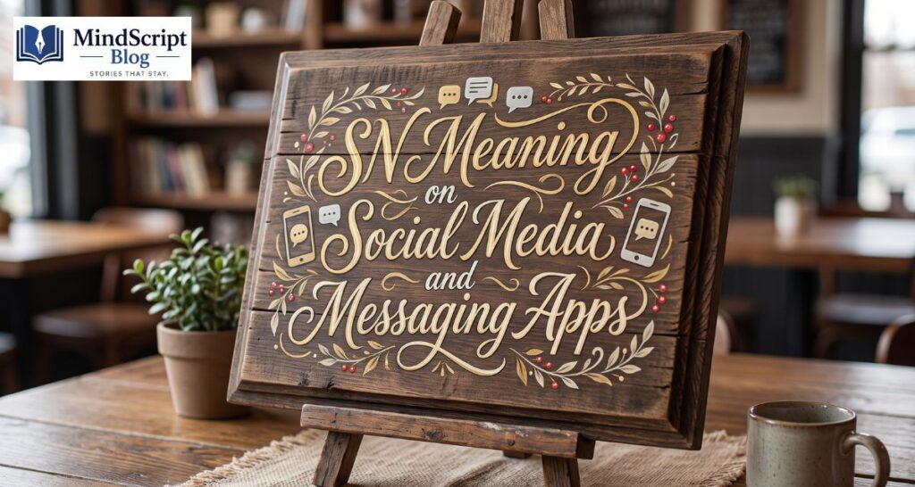 SN Meaning on Social Media and Messaging Apps