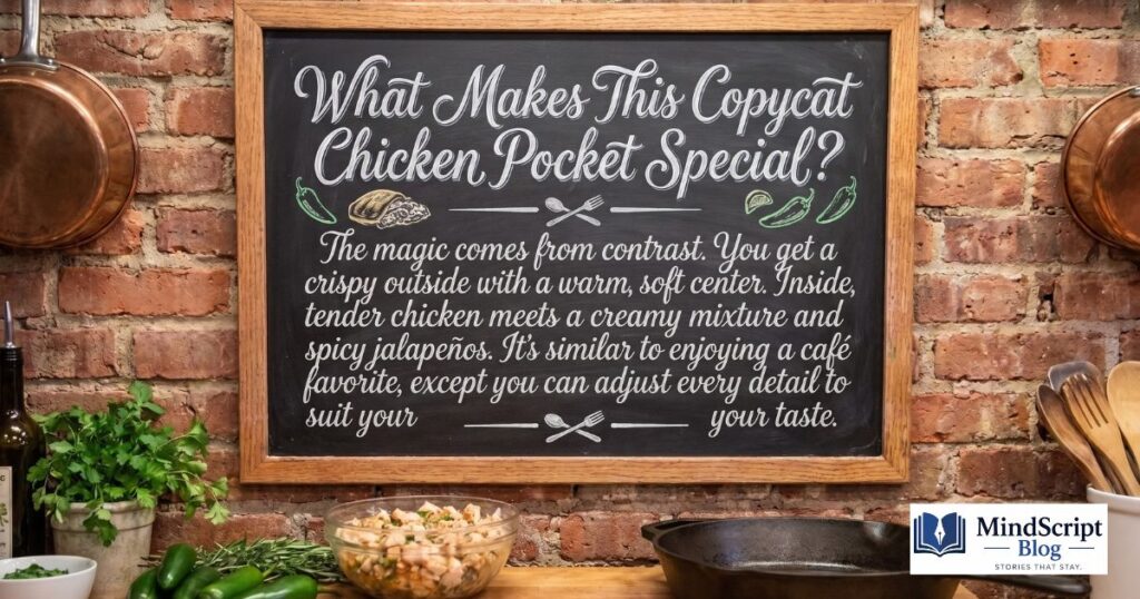 What Makes This Copycat Chicken Pocket Special?
