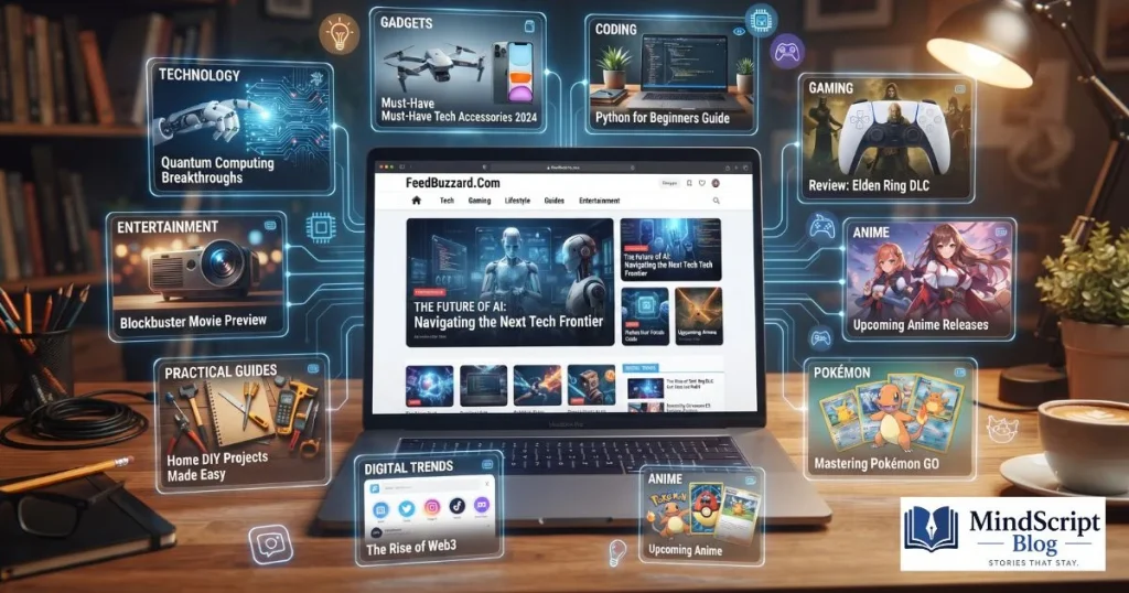 feedbuzzard com content covering technology gadgets coding gaming anime and digital trends