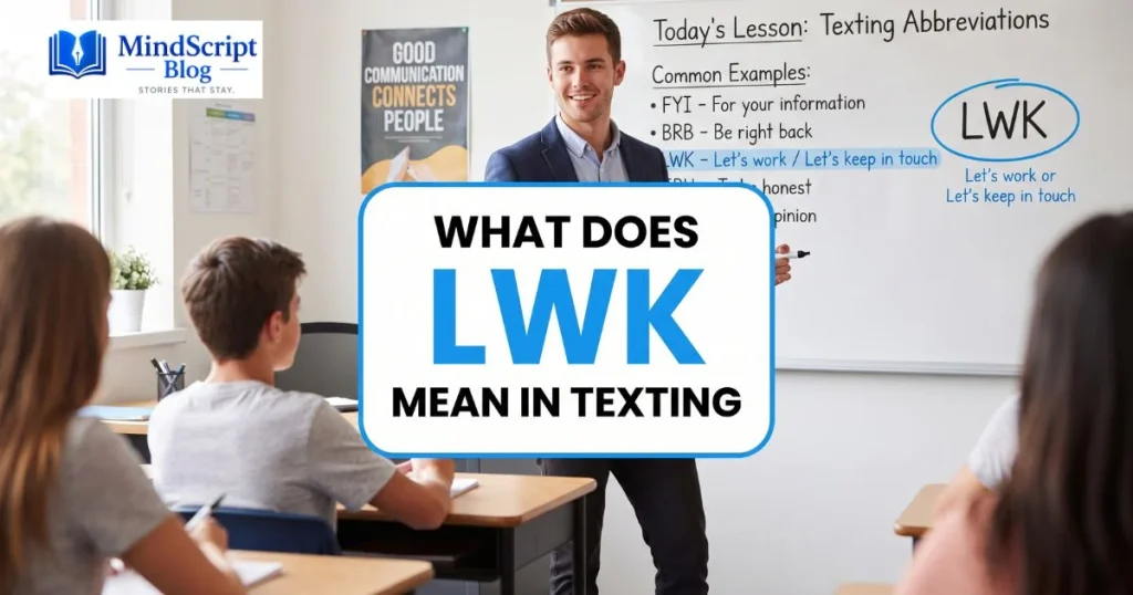 lwk meaning with different texting interpretations